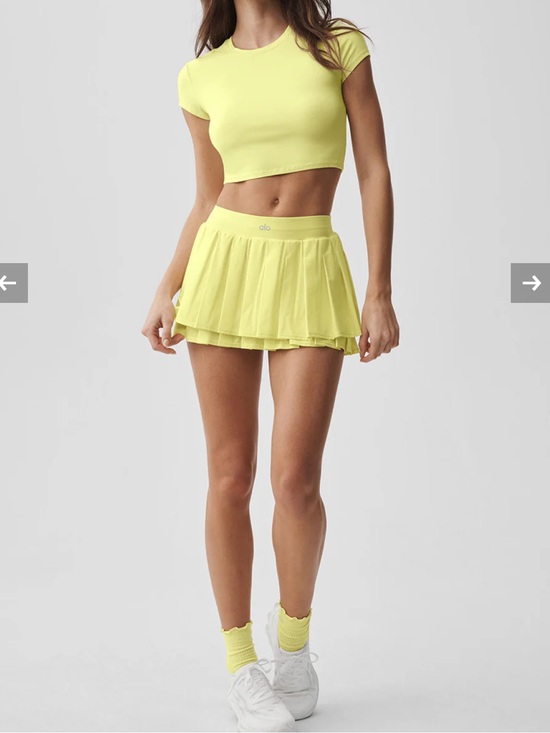 ALO Yoga Dresses & Skirts - Alo Yoga Double Or Nothing Tennis Skirt XS New with tags
